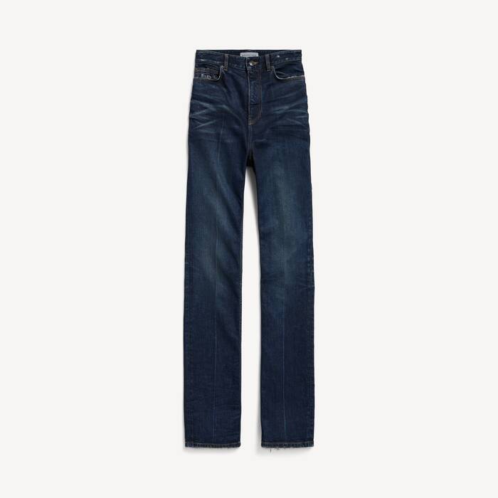 high waist slim jeans
