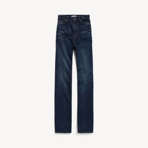 high waist slim jeans
