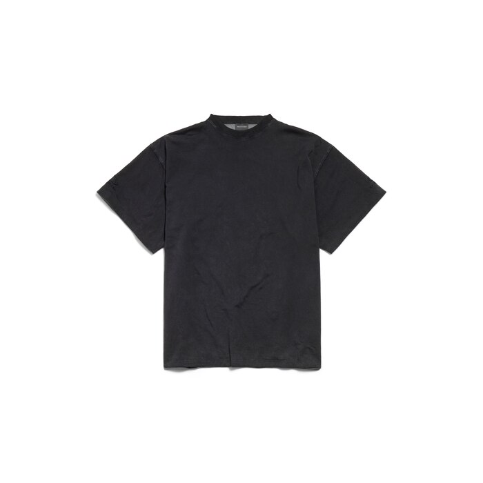 balenciaga back reversible oversized t-shirt