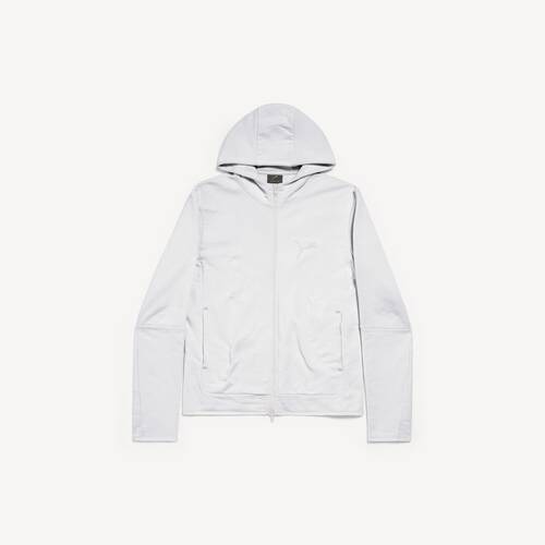 balenciaga i puma hooded fitted tracksuit jacket