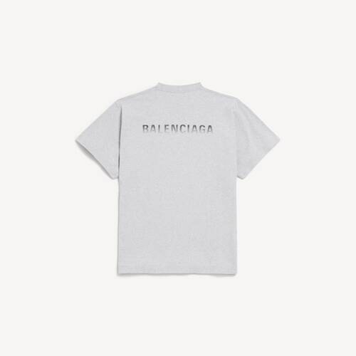 balenciaga back gradient camiseta oversize