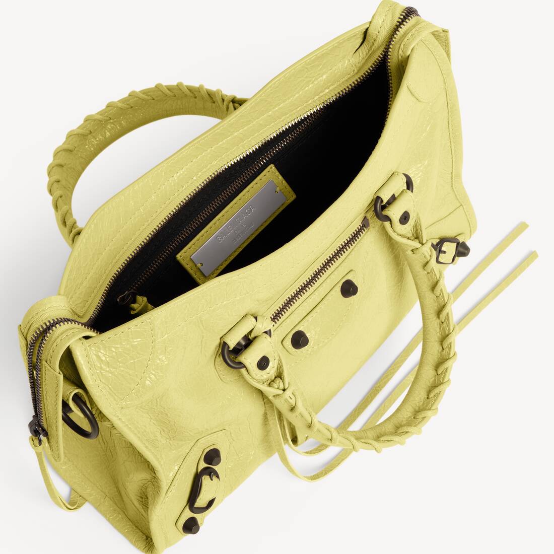 Borsa Le City Piccola da Donna in Limonata | Balenciaga Italia IT - Image 5