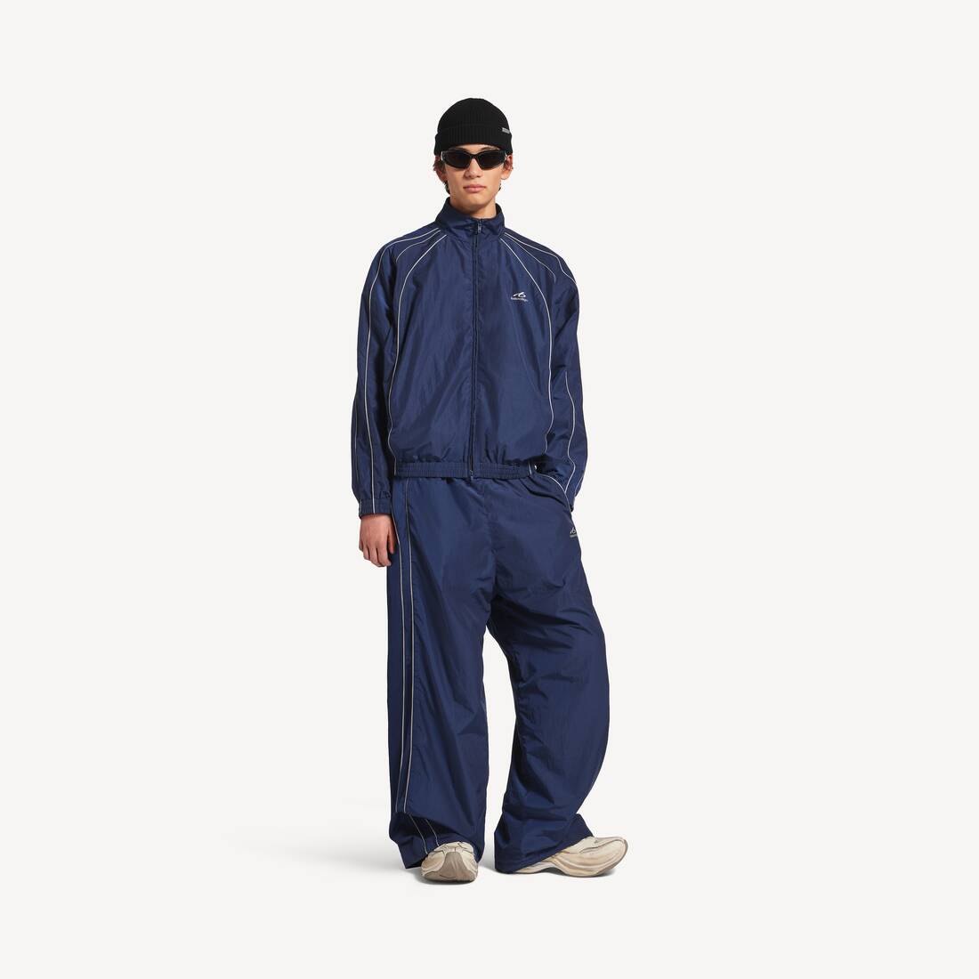 Men's Bodies Tracksuit Jacket in New Dark Navy | Balenciaga Hong Kong SAR EN - Image 2