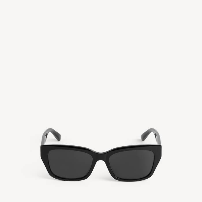 Women's Nano Square Af Sunglasses in Black - Women | Balenciaga United States EN - Image 1