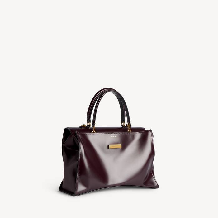 Hourglass Avenue Henkeltasche Mittelgro&szlig; f&uuml;r Damen in Traube - Damen | Balenciaga Deutschland DE - Image 2