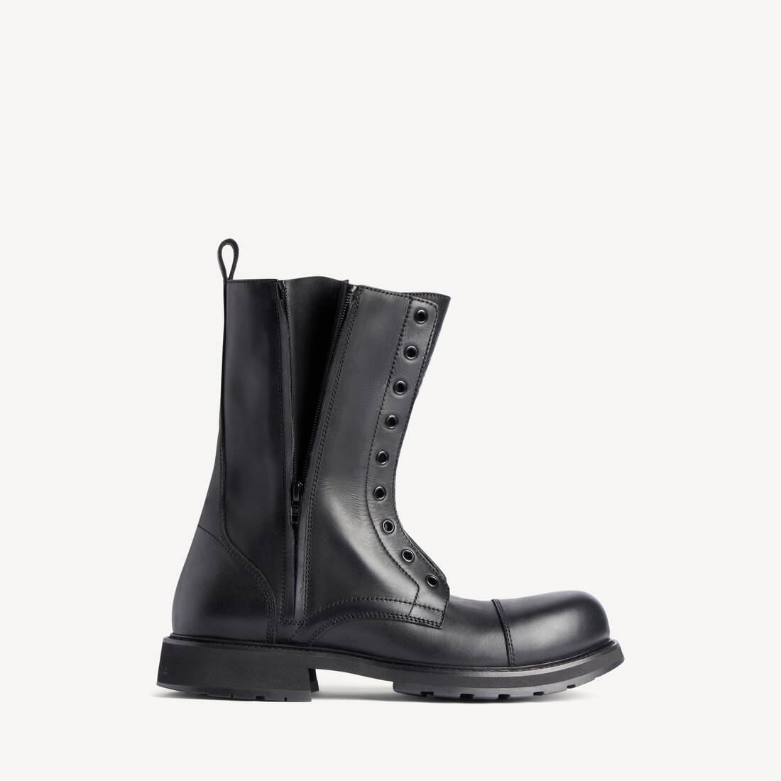 Botte À Lacets Truck pour Femme en Noir Balenciaga FR