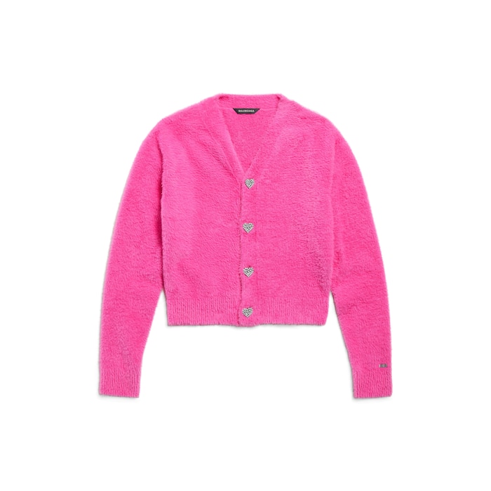 fluffy cardigan