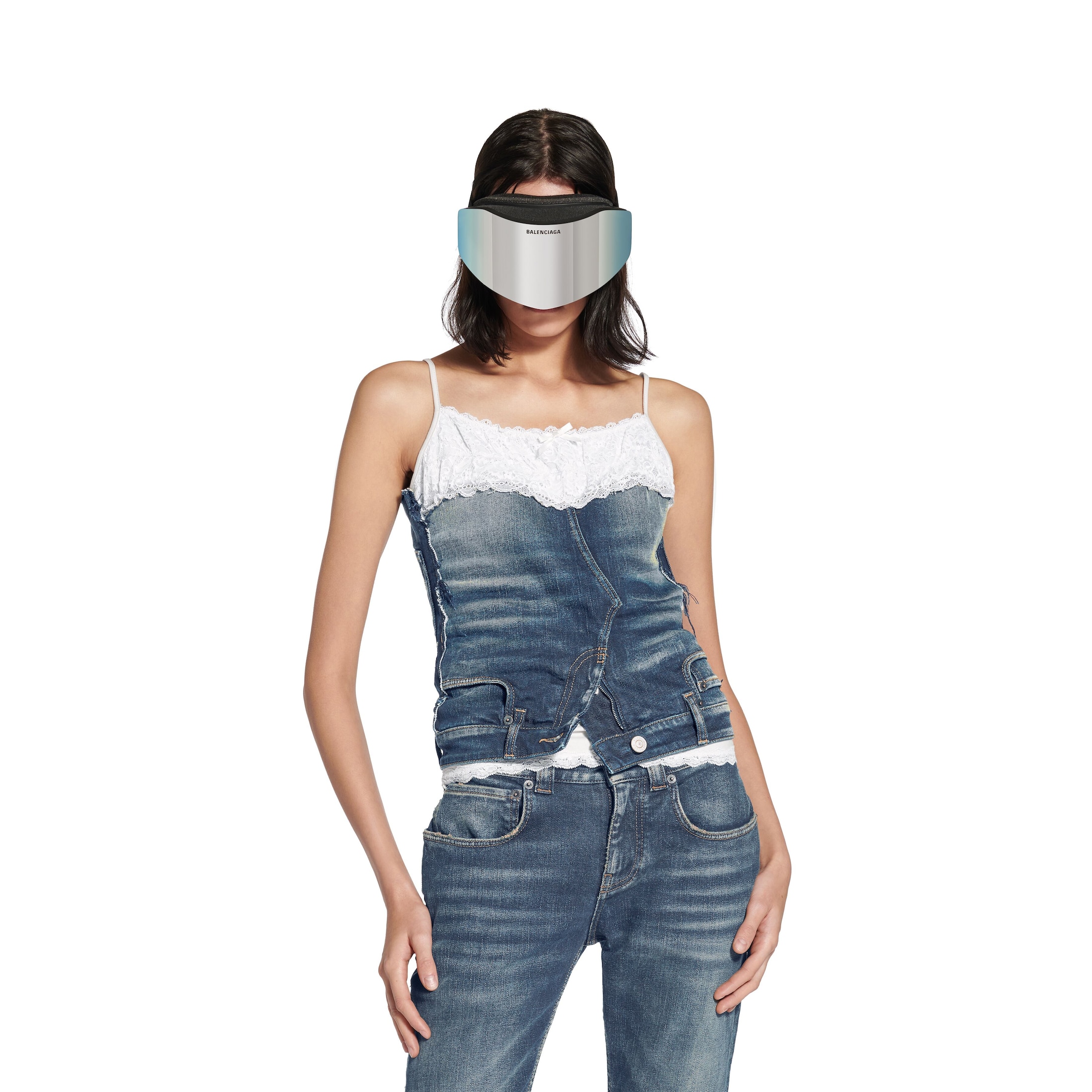 patched tank top