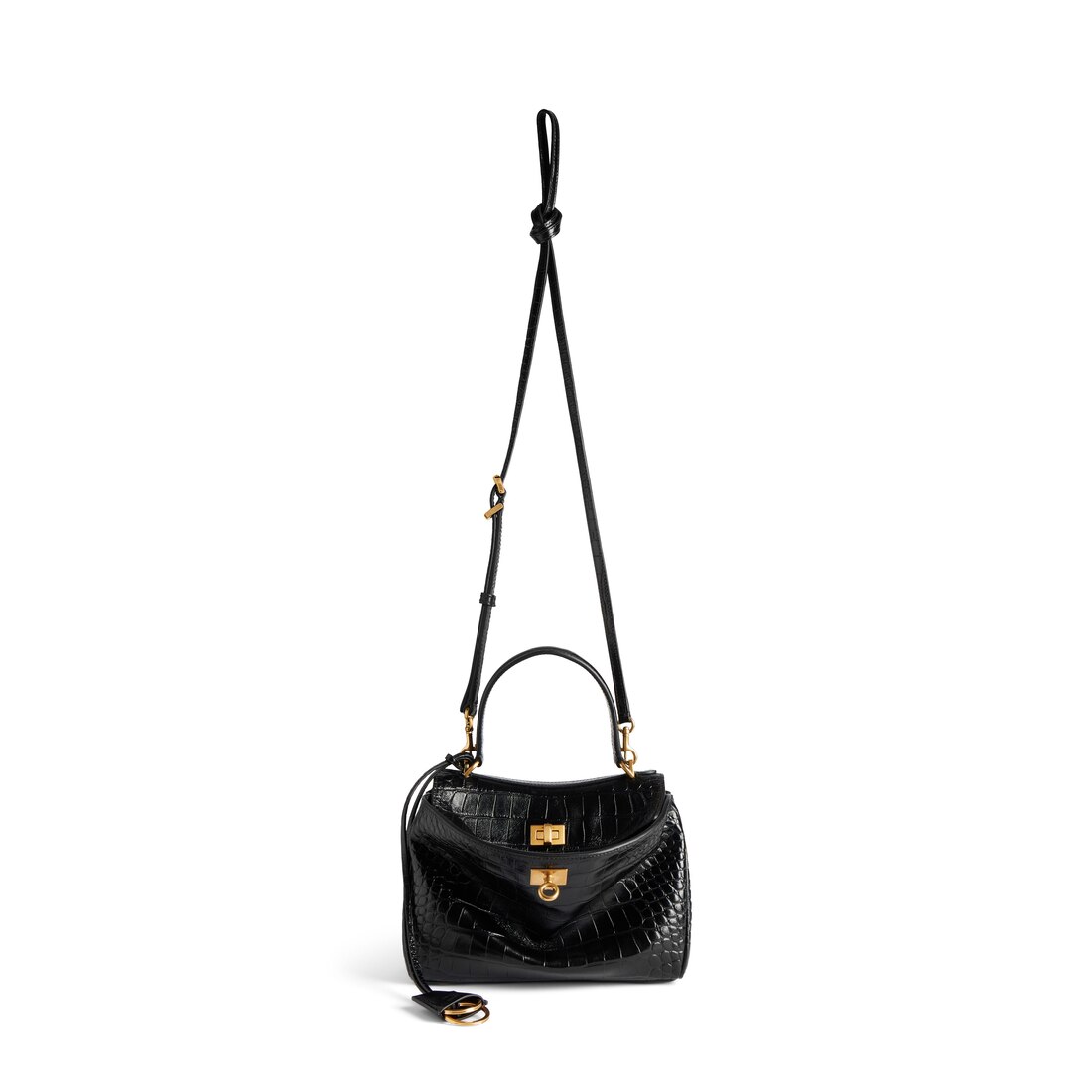 Women's Rodeo Handbag Mini in Black | Balenciaga US