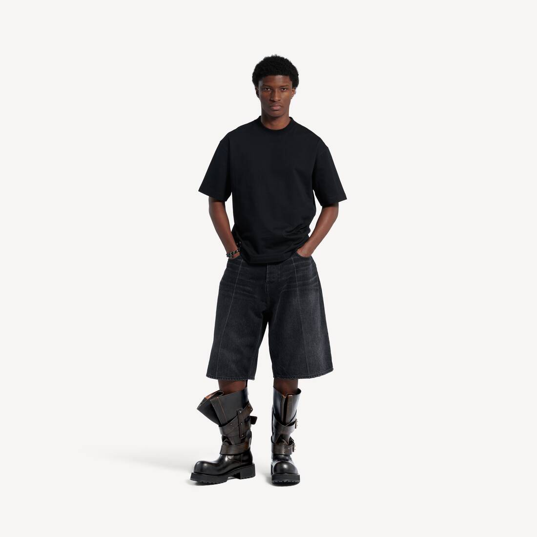 Men's Venom High Boot in Brown | Balenciaga Croatia EN - Image 9