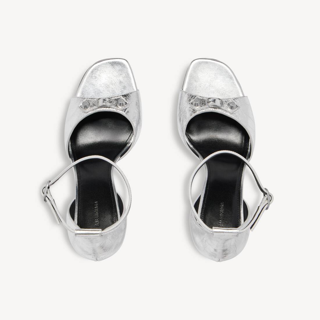 Women's City Uptown Sandal in Silver | Balenciaga United States EN - Image 6
