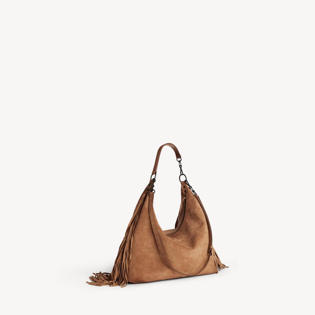 Sac Hobo Le City Moyen pour Femme en Camel | Balenciaga France FR - Image 3