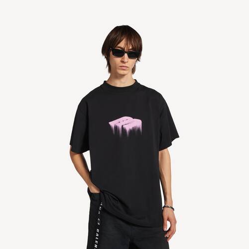t-shirt wet brush oversize