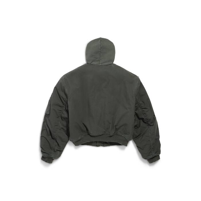 フーデッド standard bomber ジャケット