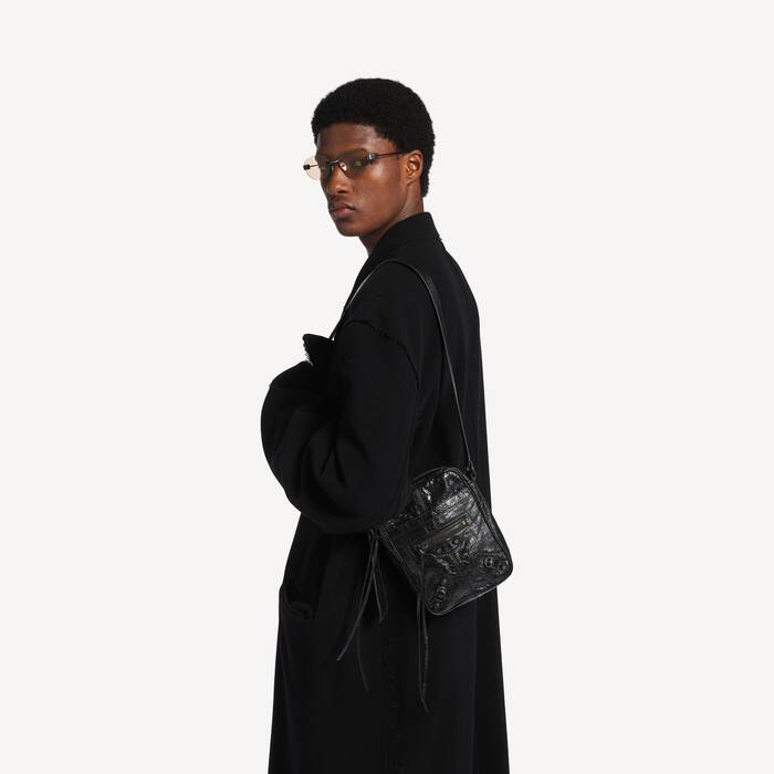Sac Crossbody Le City Vertical pour Homme en Noir - Homme | Balenciaga Canada FR - Image 2