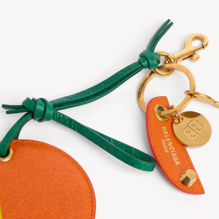 Portachiavi/charm Le City Arancia da Donna in Arancione/giallo - Donna | Balenciaga Italia IT - Image 3