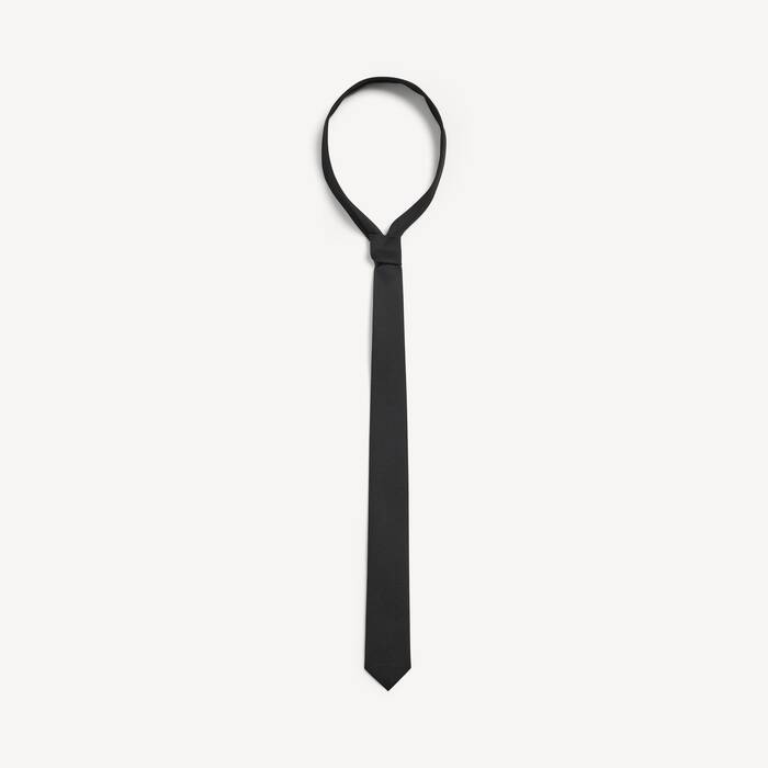 wool solid tie