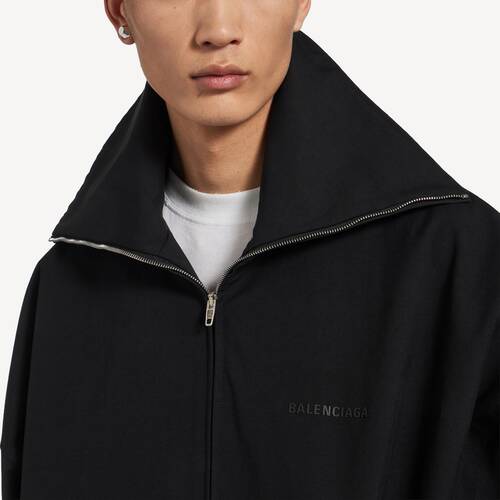 zip-up jersey jacket