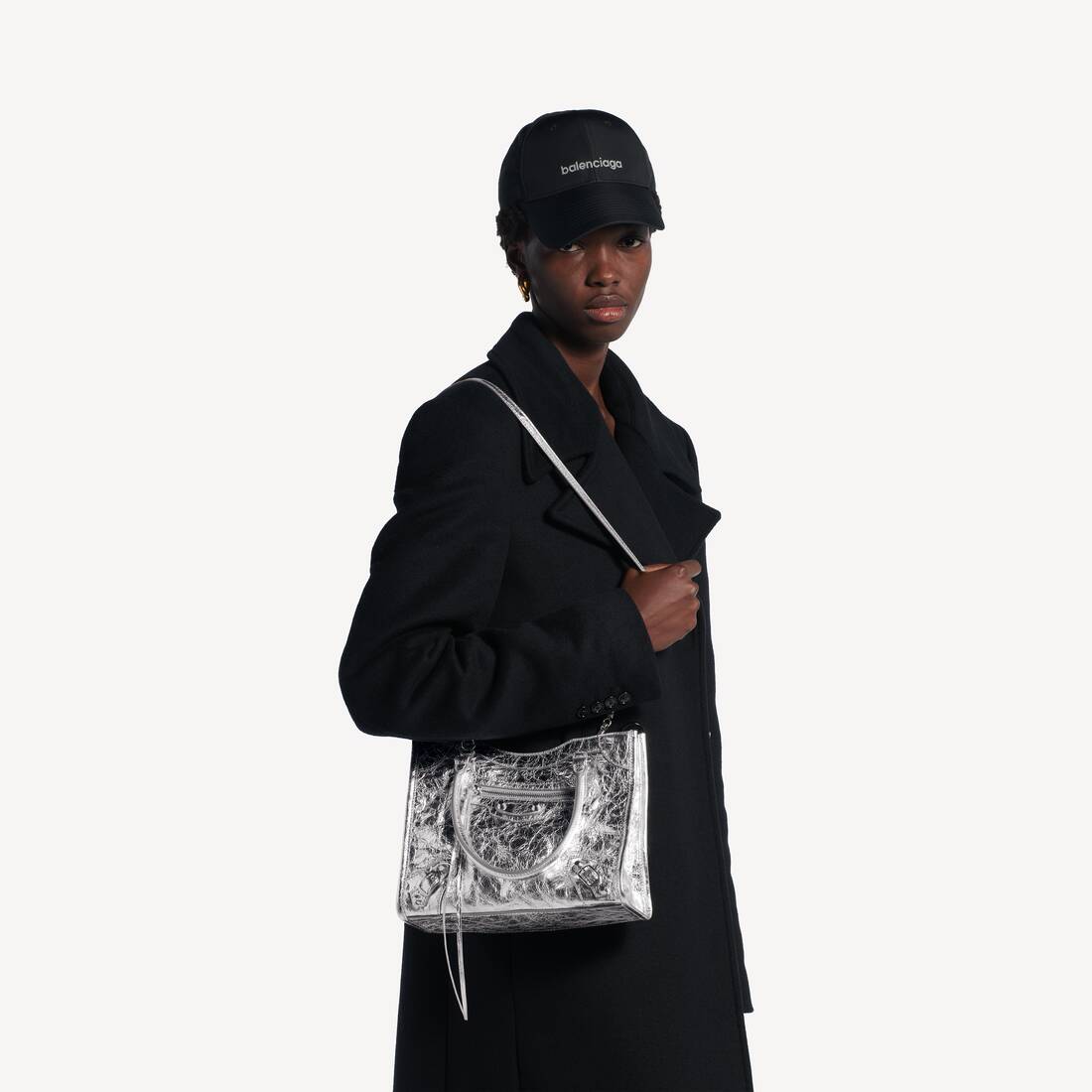 Tote Bag Le City Mini pour Femme en Argent | Balenciaga Suisse FR - Image 8