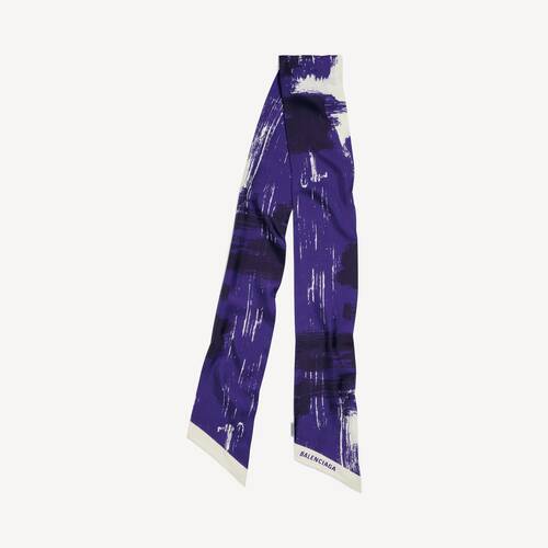 페인트브러시 트윌리 스카프