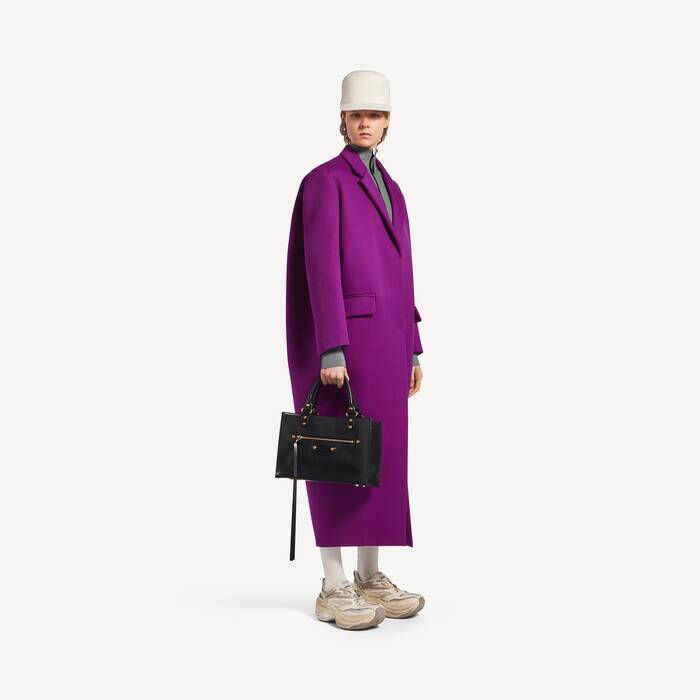 Women's Le City Sleek Tote Bag Medium in Black - Women | Balenciaga United Kingdom EN - Image 3