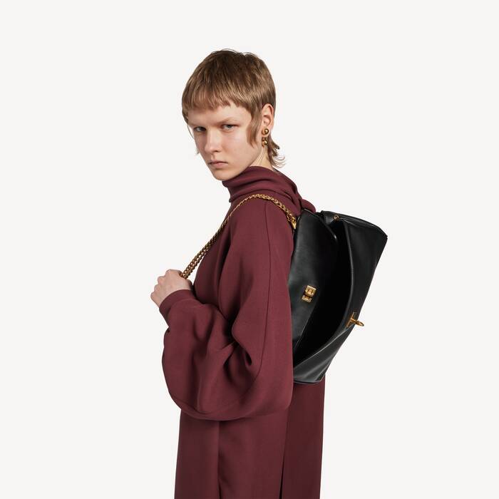 Bolso Con Cadena Rodeo East-west  para Mujer en Negro - Mujer | Balenciaga Espa&ntilde;a ES - Image 3