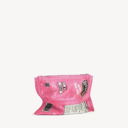 chips tasche klein mit strasssteinen