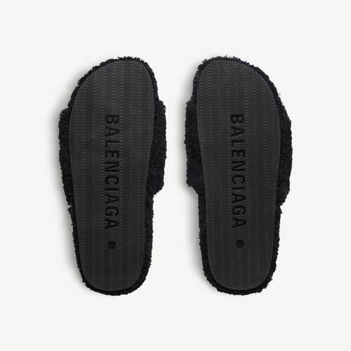 balenciaga | nba collaboration mule ouverte furry