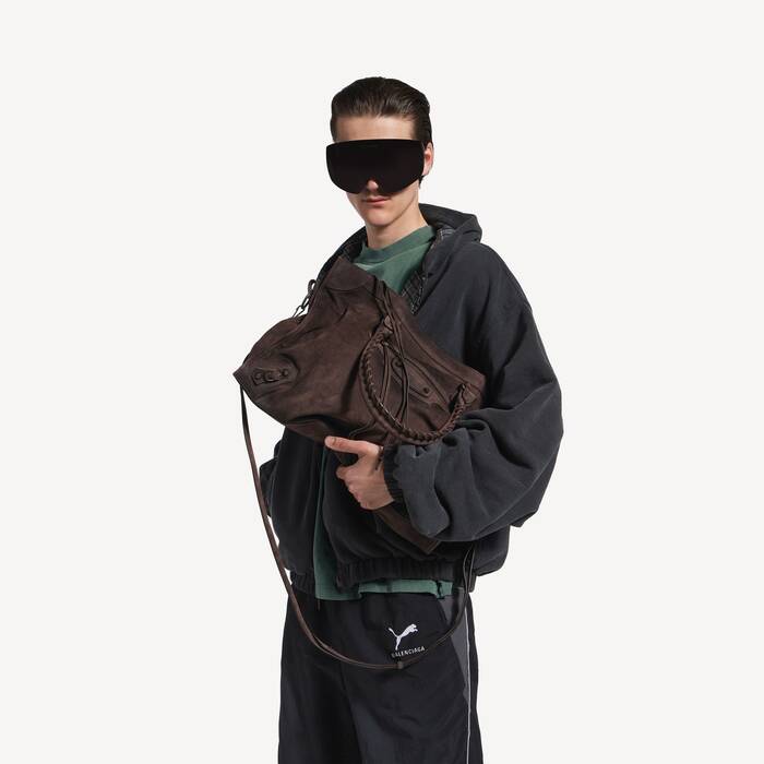 Le City Tasche Gro&szlig; f&uuml;r Herren in Hellespresso - Herren | Balenciaga Deutschland DE - Image 2