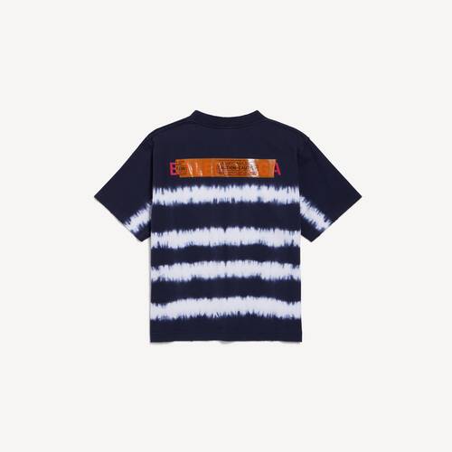 taped and dyed medium fit t-shirt