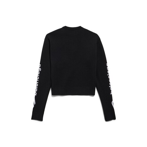 3b sports icon cropped crewneck