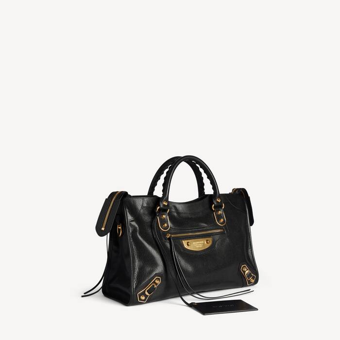 Women's Le City Uptown Bag Medium in Black - Women | Balenciaga United Kingdom EN - Image 2