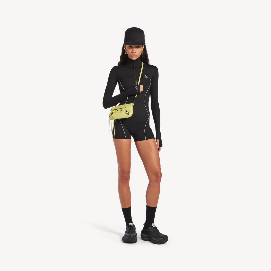 Pouch Con Tracolla Le City da Donna in Limonata | Balenciaga Italia IT - Image 9