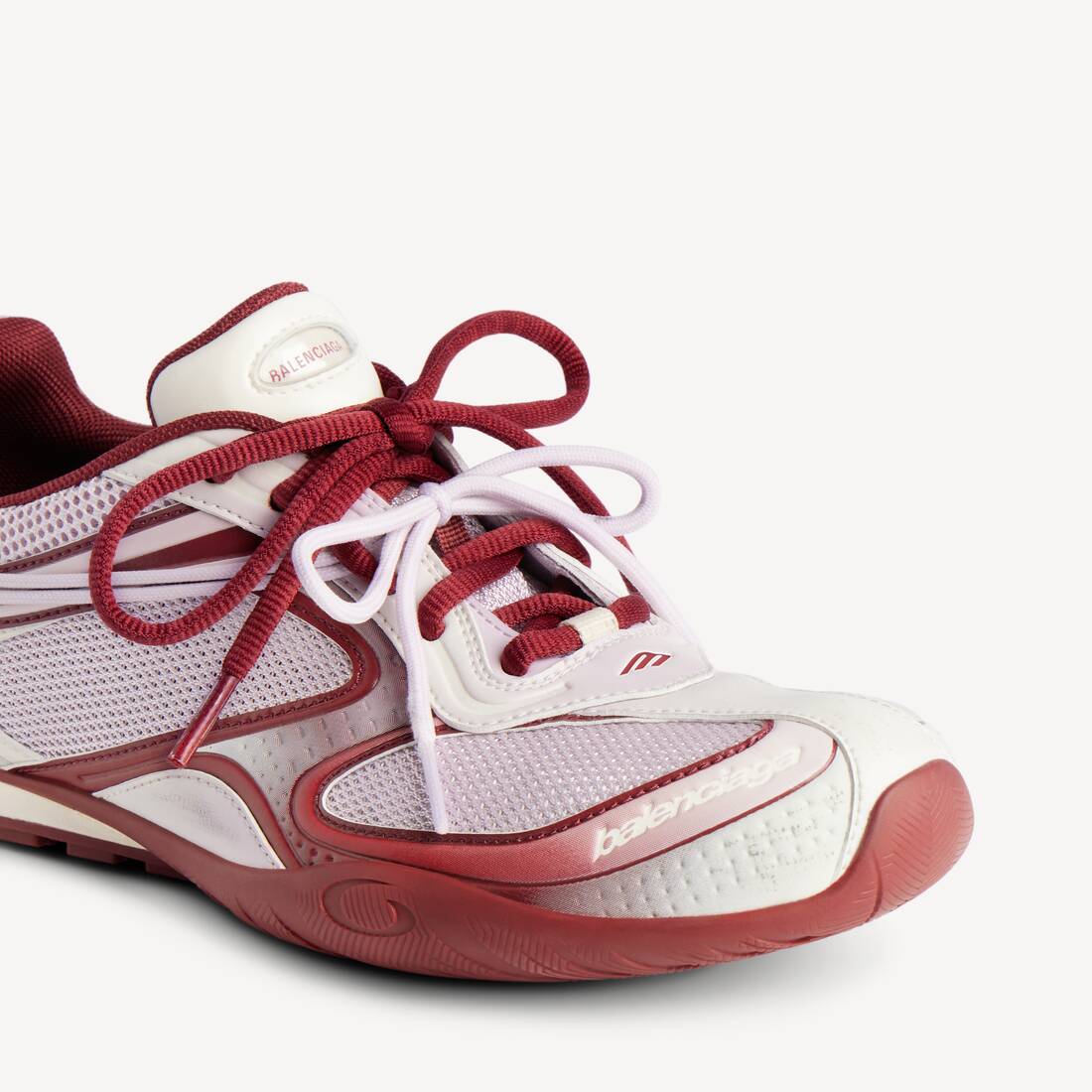 Zapatillas Radar Gradient Lines para Mujer en Rosa/rojo/beige | Balenciaga Espa&ntilde;a ES - Image 2