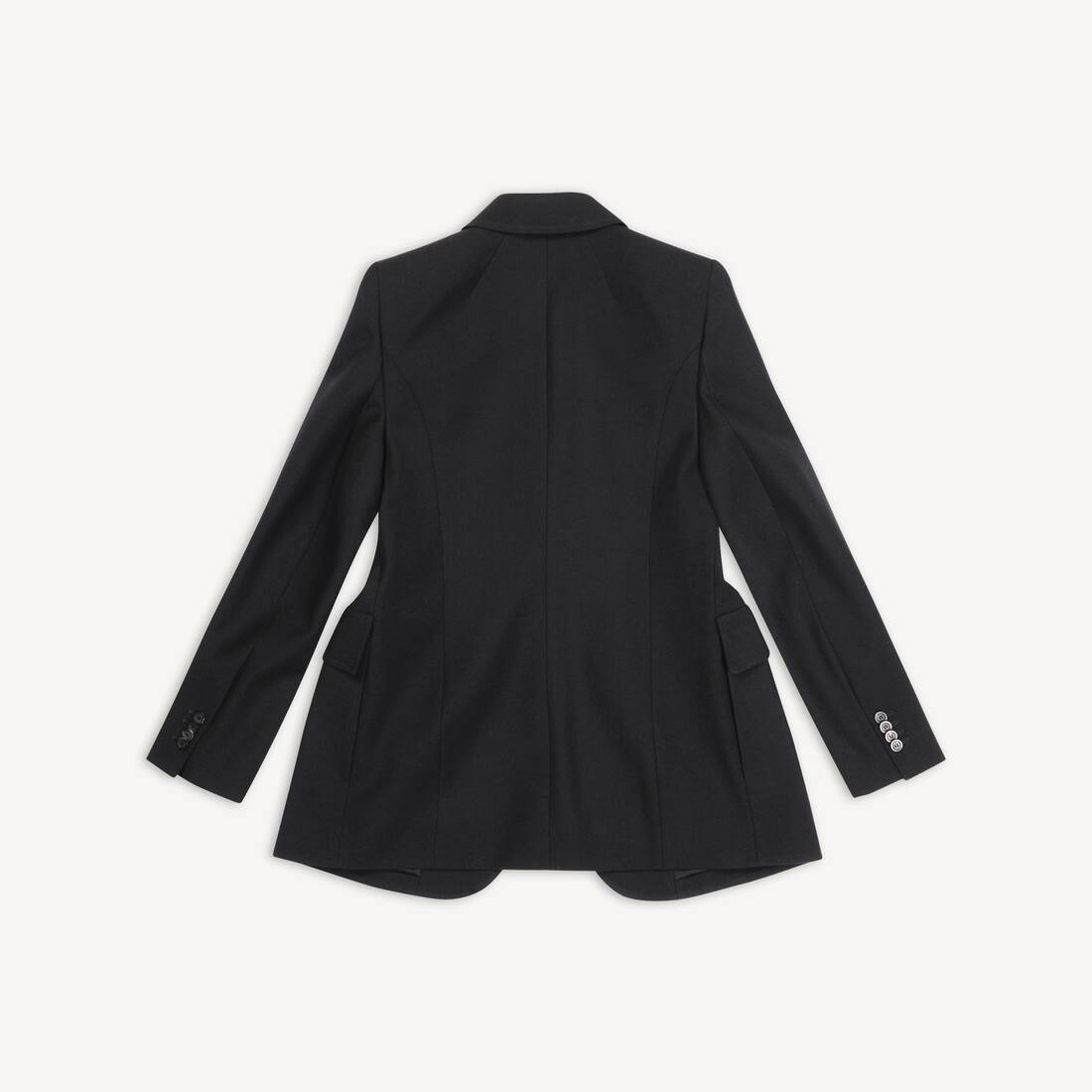 Women's Hourglass Jacket in Black | Balenciaga Estonia EN - Image 2