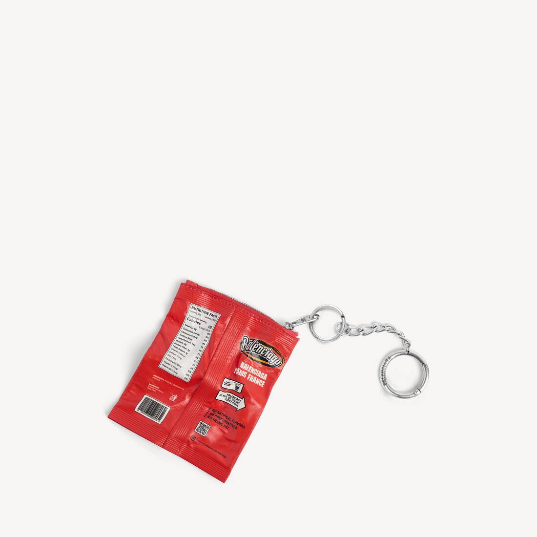 Charm/keychain Chips in Red | Balenciaga Spain EN - Image 2