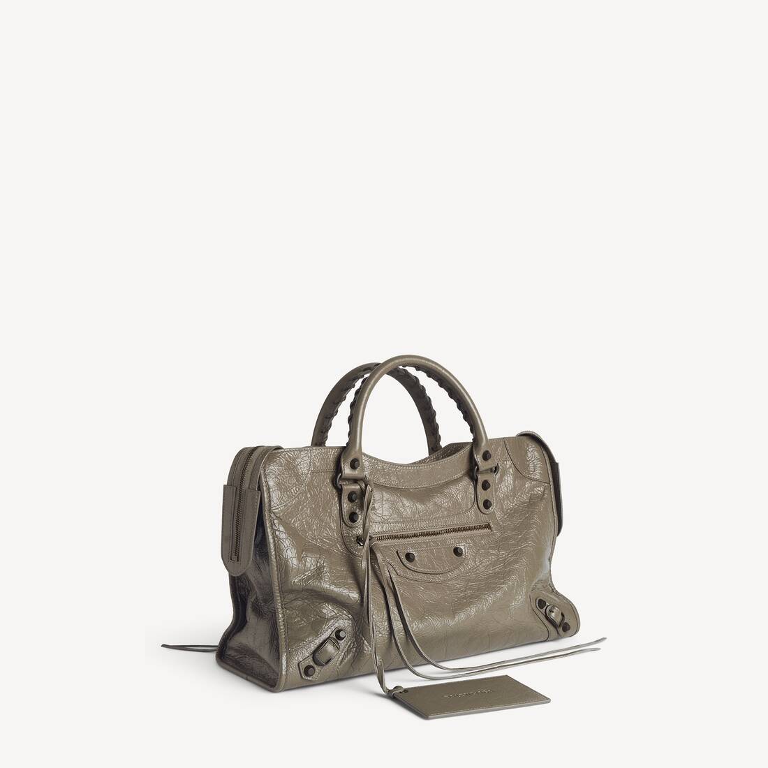 Women's Le City Bag Medium in Army Green | Balenciaga Republic Of Korea EN - Image 2