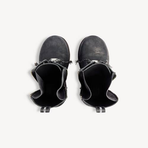 stomper zipped bootie