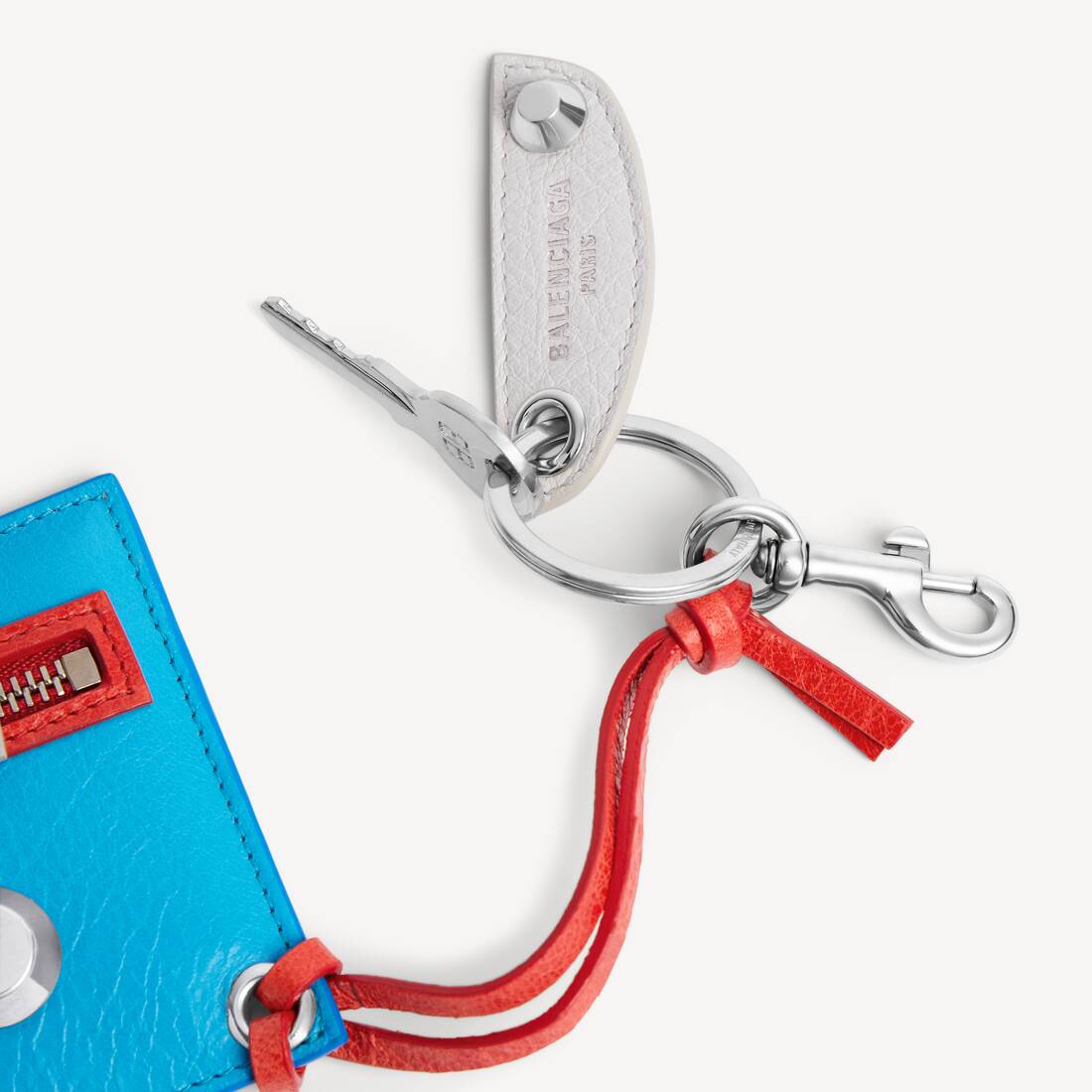 Men's Le City Robot Keychain/charm in Blue/red | Balenciaga Denmark EN - Image 4