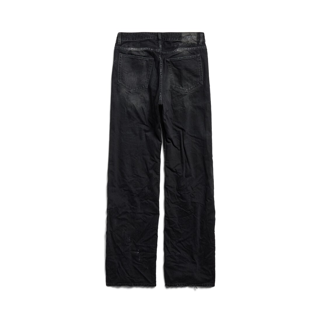 Men's Relaxed Fit Pants in Black