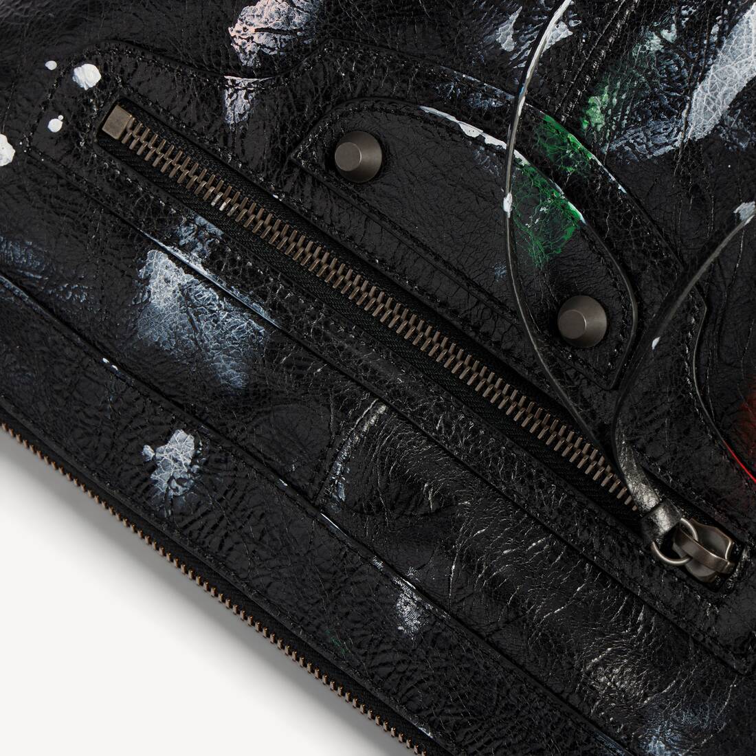 Men's Le City Moto Small in Black/multicolor | Balenciaga Latvia EN - Image 6