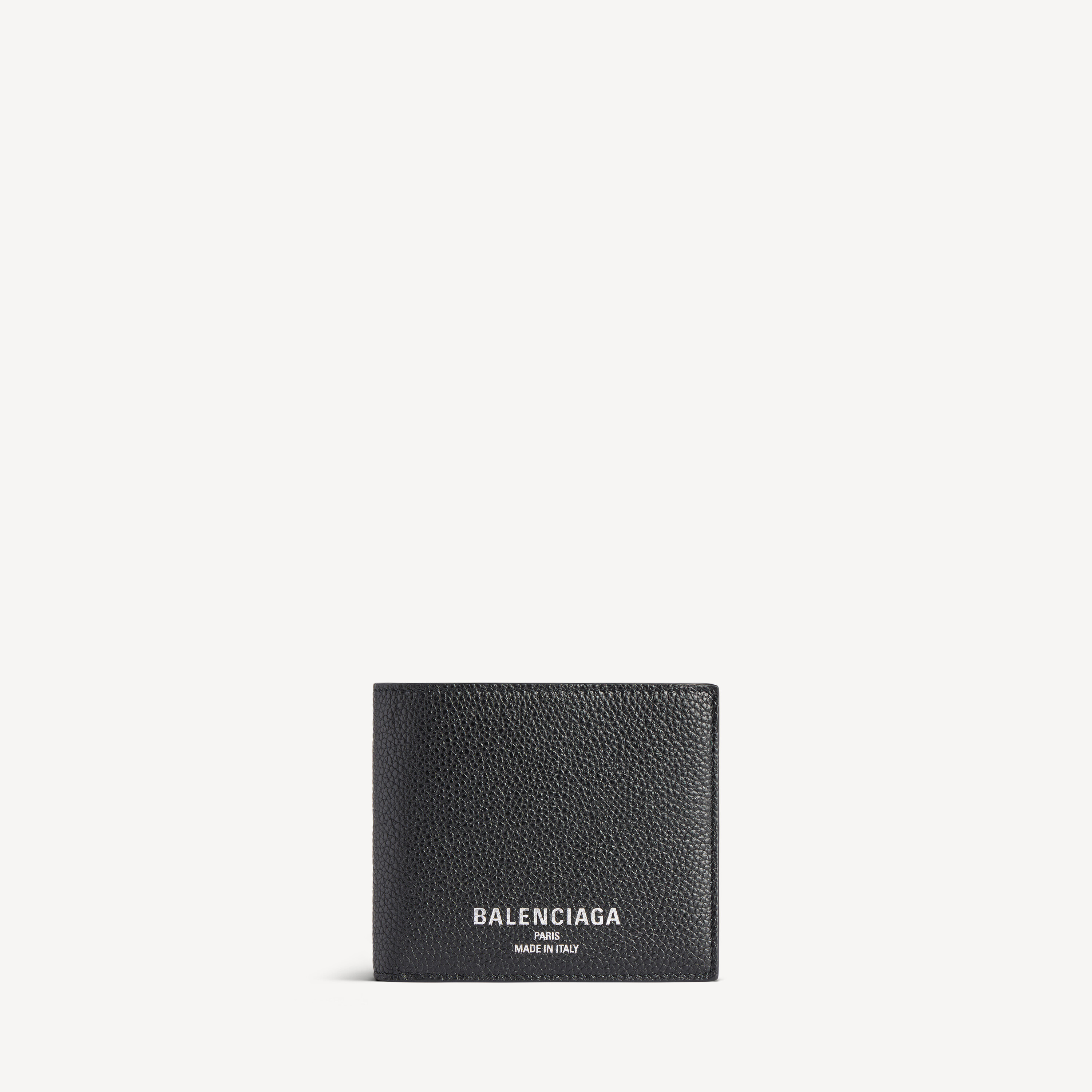 Balenciaga credit square folded coin wallet