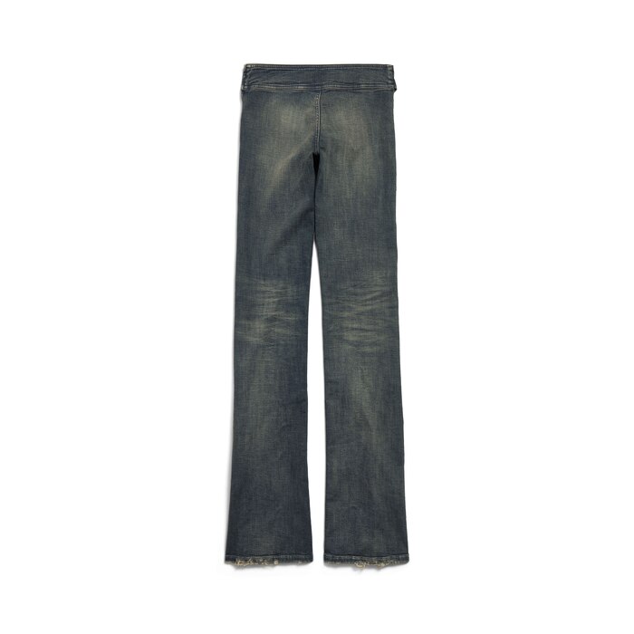 buckle bootcut pants