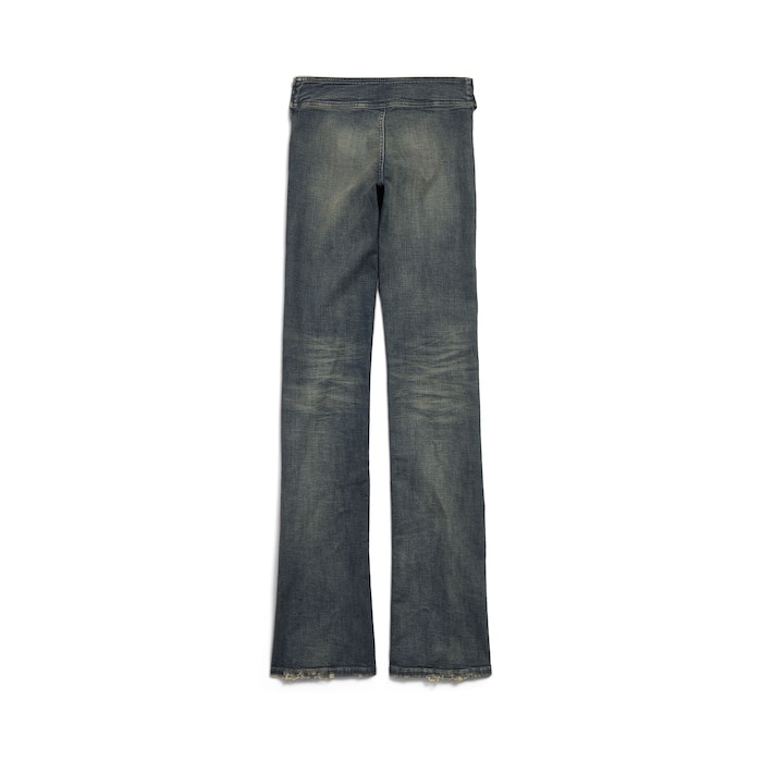 buckle bootcut pants