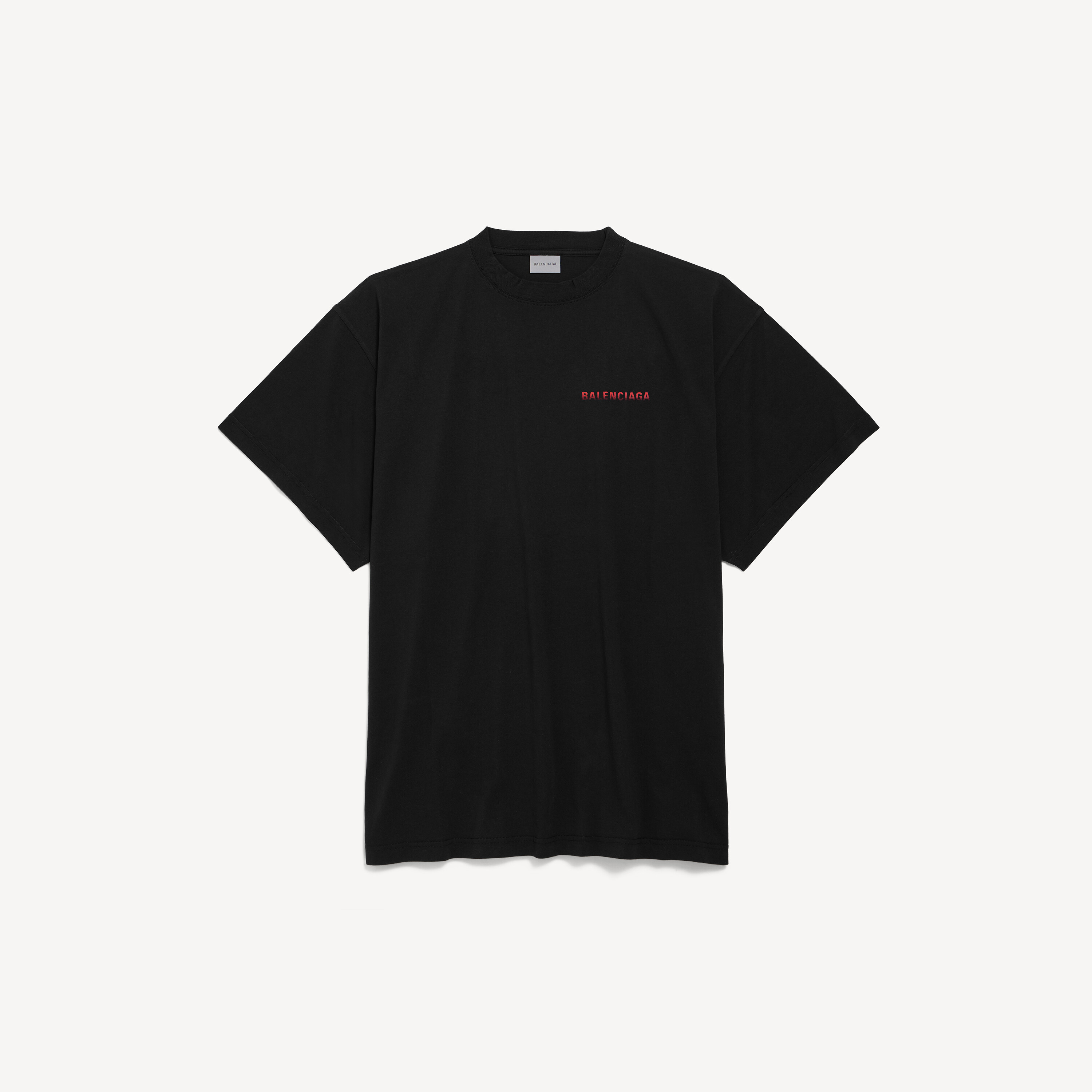 Balenciaga balenciaga back グラデーション オーバーサイズ tシャツ