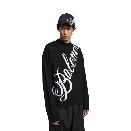 big b rundhalspullover