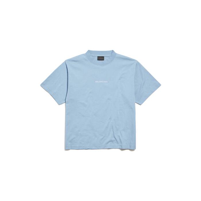 balenciaga back t-shirt mittlere passform