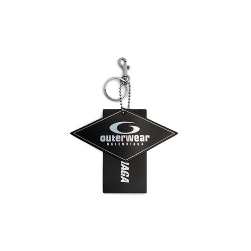 keychain 2 tags charm