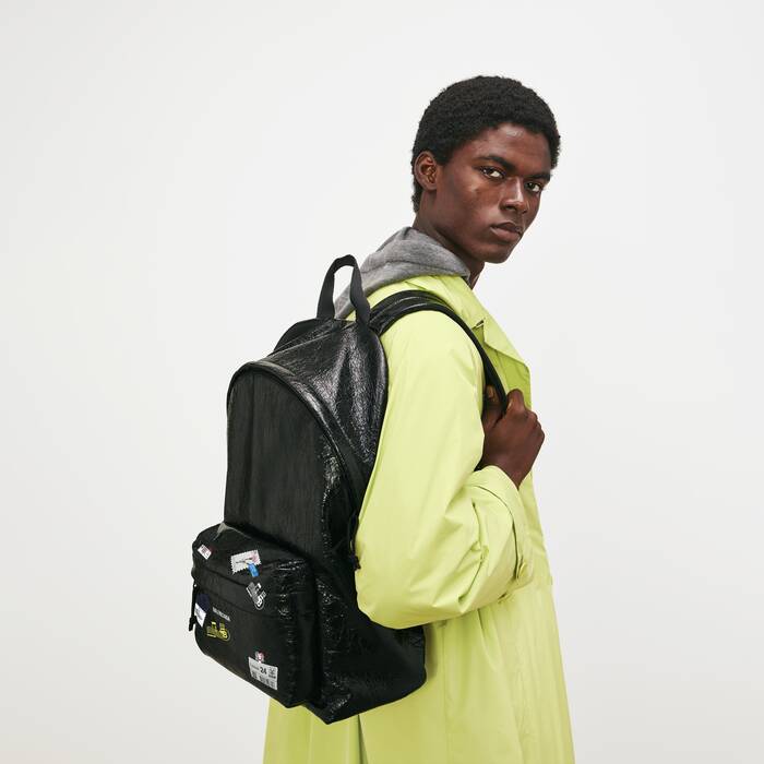 Men's Explorer Backpack in Black - Men | Balenciaga United States EN - Image 2