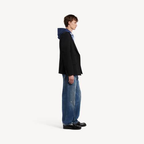 더블 브레스티드 테일러드 재킷